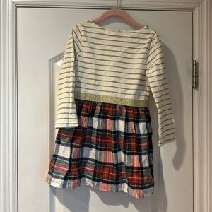 Girls Jcrew plaid dress size 4